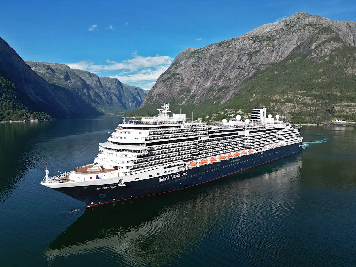 Rotterdam sailing in Norwegian Fjords
